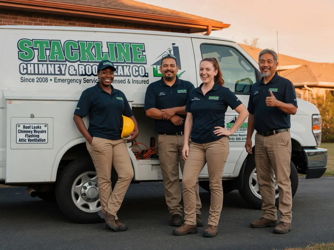 Chimney flashing repair company in Blain, PA